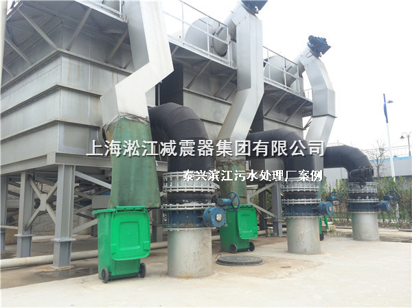 泰興橡膠接頭，污水處理廠橡膠接頭，泰興污水處理廠橡膠接頭
