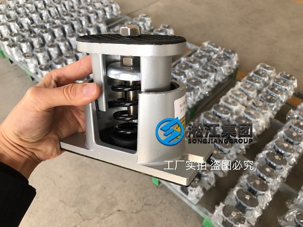 希爾頓酒店座地安裝軸流風機隔振示意圖 希爾頓酒店座地安裝軸流風機隔振示意圖